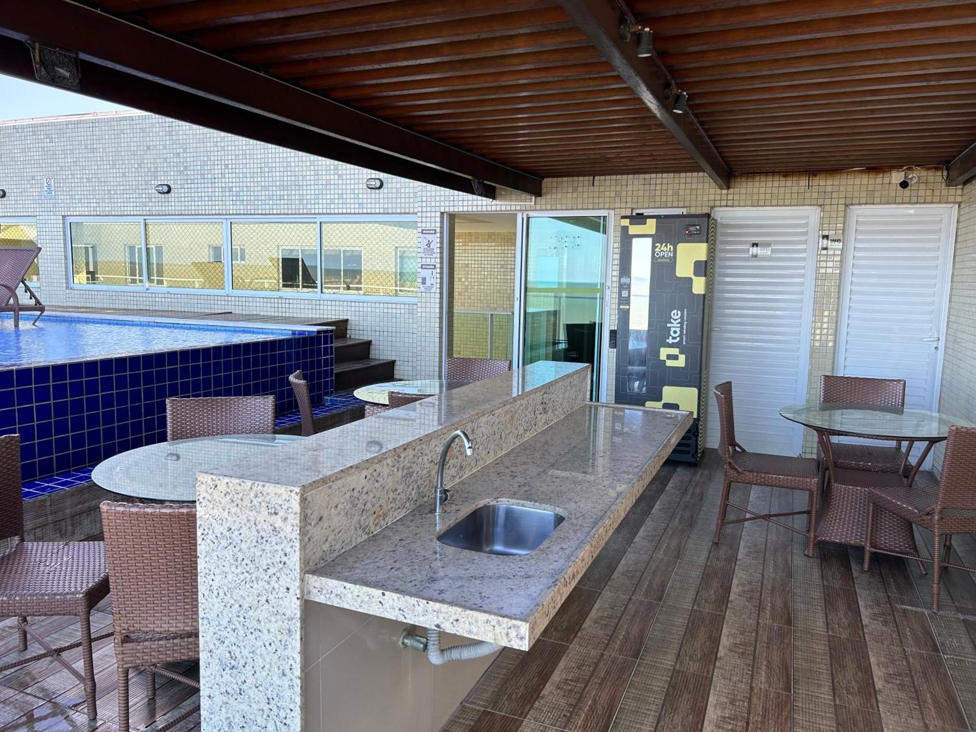 Flat Beira Mar De Intermares Cabedelo Exterior foto